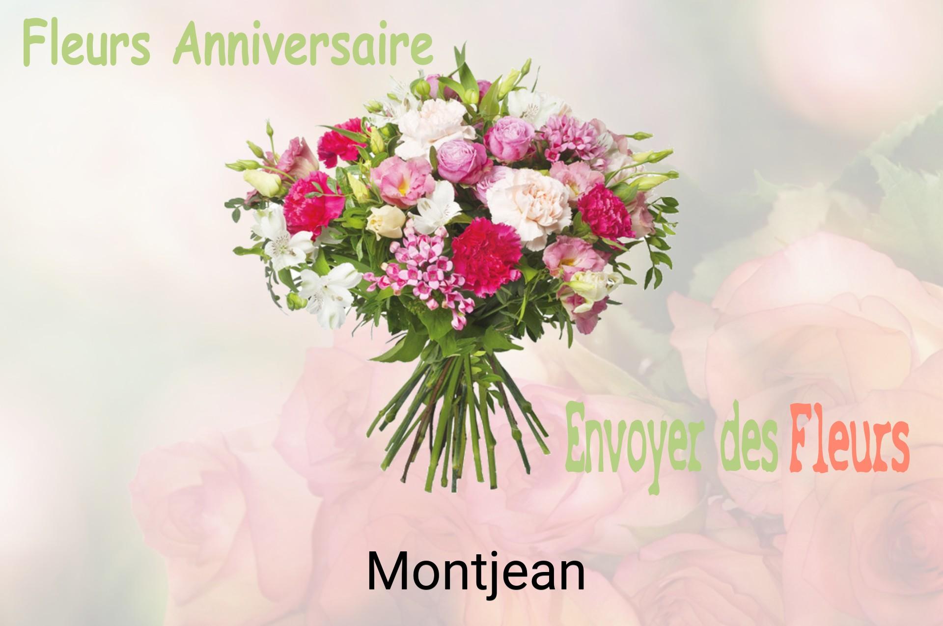 Bouquet de fleurs d’anniversaire livré à Montjean